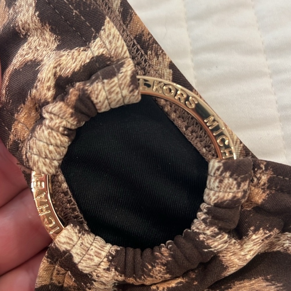 Michael KORS Brown and Black One Piece Swimsuit - Picture 6 of 7